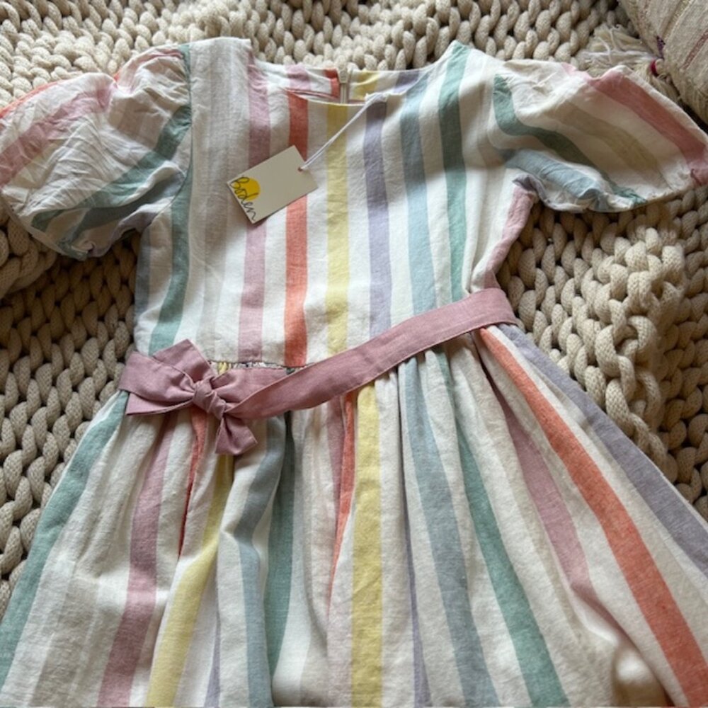 9- 10  Boden dress with tags.